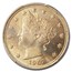 1908 Liberty Head V Nickel MS-65+ PCGS