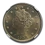 1908 Liberty Head V Nickel MS-67 NGC