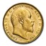 1908-M Australia Gold Sovereign Edward VII BU