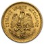 1908 Mexico Gold 10 Pesos XF