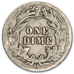 1908-O Barber Dime Good