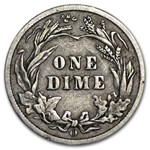 1908-O Barber Dime VF