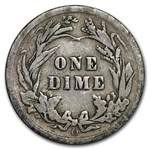 1908-O Barber Dime VG