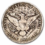 1908-O Barber Half Dollar 20-Coin Roll Avg Circ