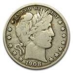 1908-O Barber Half Dollar Fine