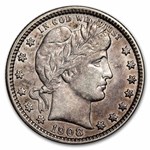 1908-O Barber Quarter XF