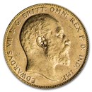 1908-P Australia Gold Sovereign Edward VII BU