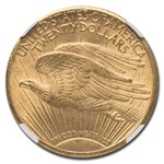 1908-S $20 St. Gaudens Gold Double Eagle MS-61 NGC