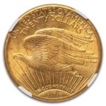 1908-S $20 St. Gaudens Gold Double Eagle MS-61 NGC