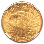 1908-S $20 St Gaudens Gold Double Eagle MS-63 NGC