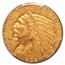 1908-S $5 Indian Gold Half Eagle AU-58 PCGS