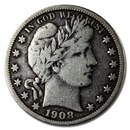 1908-S Barber Half Dollar Fine