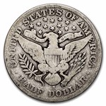 1908-S Barber Half Dollar VG