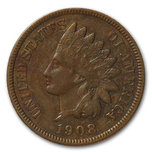 1908-S Indian Head Cent XF Details (Cleaned, Corroded or Dmgd)