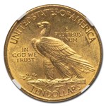 1909 $10 Indian Gold Eagle MS-62 NGC