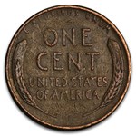 1909-1958 Wheat Cent 50-Count Roll Avg Circ