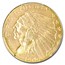 1909 $2.50 Indian Gold Quarter Eagle MS-64 PCGS CAC