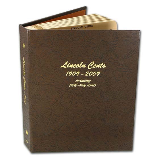 1909-2009 Near Complete Lincoln Cent Set Dansco Album