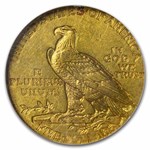 1909 $5 Indian Gold Half Eagle MS-61 NGC