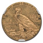 1909 $5 Indian Gold Half Eagle MS-62 NGC