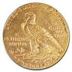 1909 $5 Indian Gold Half Eagle MS-62+ PCGS