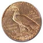 1909 $5 Indian Gold Half Eagle MS-63 PCGS CAC