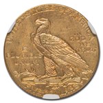 1909 $5 Indian Gold Half Eagle MS-64 NGC