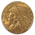 1909 $5 Indian Gold Half Eagle MS-66+ PCGS