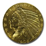 1909 $5 Indian Half Eagle MS-65 PCGS