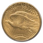 1909/8 $20 St Gaudens Gold Double Eagle XF-45 PCGS