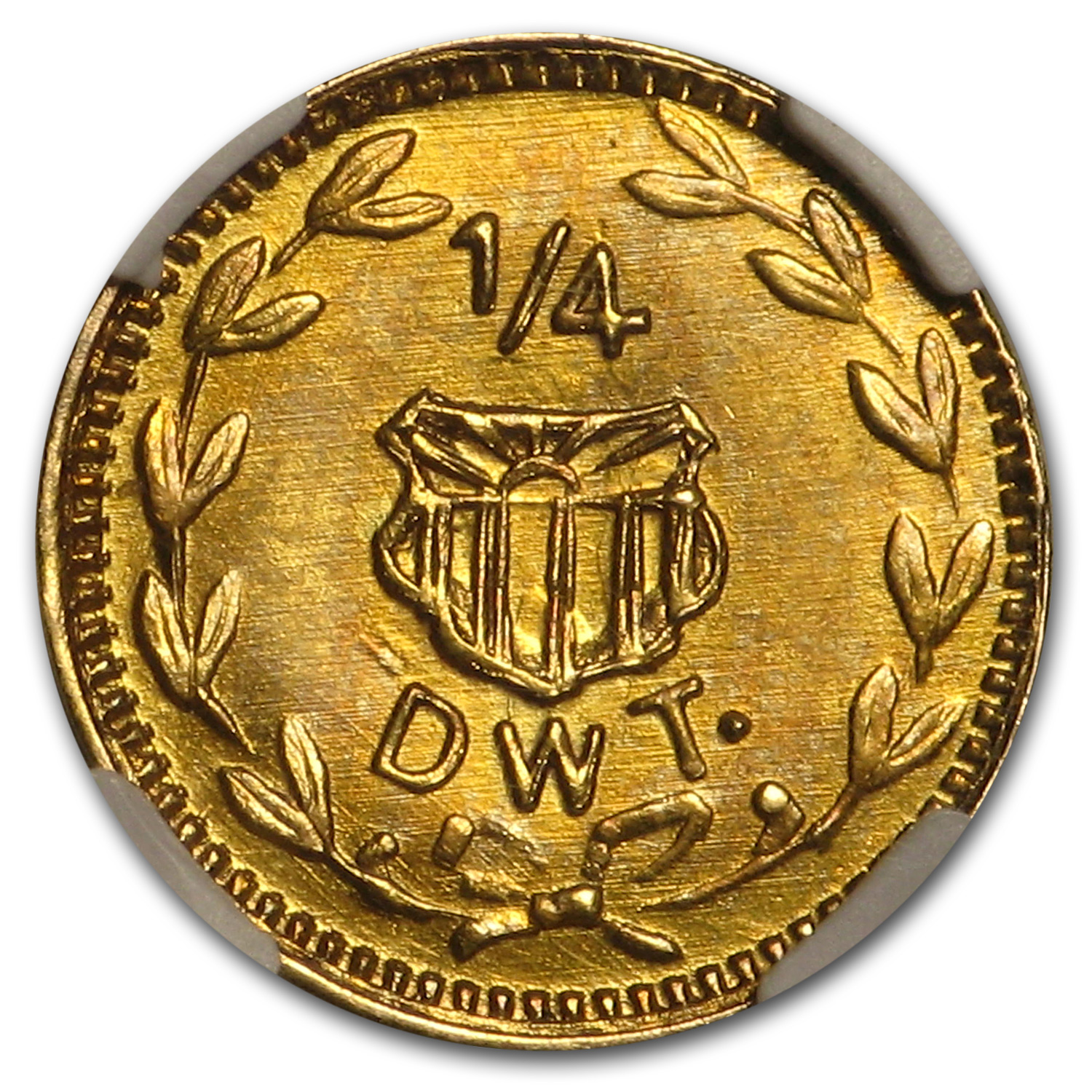 Buy 1909 Alaska Yukon Pacific Expo 1/4 DWT Gold Piece MS-64 NGC