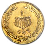 1909 Alaska Yukon Pacific Expo One DWT Dollar MS-62 NGC
