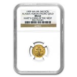1909 Alaska Yukon Pacific Expo One DWT Dollar MS-62 NGC