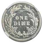 1909 Barber Dime PF-67 Cameo NGC