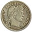 1909 Barber Dime VF