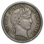 1909 Barber Dime XF