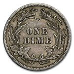 1909 Barber Dime XF