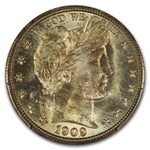 1909 Barber Half Dollar MS-65 PCGS