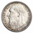 1909 Belgium Silver Franc Leopold II MS-66 PCGS (French Legend)