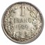 1909 Belgium Silver Franc Leopold II MS-66 PCGS (French Legend)