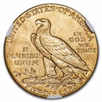 1909-D $5 Indian Gold Half Eagle MS-61 NGC