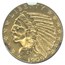 1909-D $5 Indian Gold Half Eagle MS-62 NGC