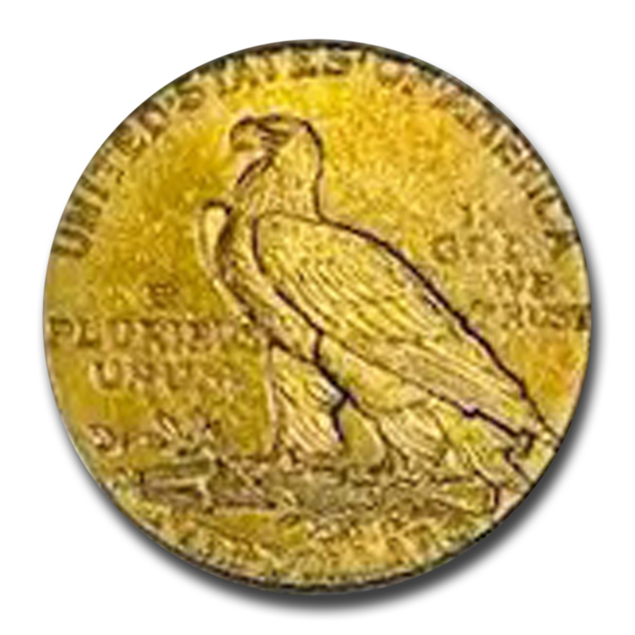 Buy 1909-D $5 Indian Gold Half Eagle MS-62 PCGS | APMEX
