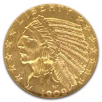1909-D $5 Indian Gold Half Eagle MS-63 NGC