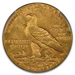 1909-D $5 Indian Gold Half Eagle MS-63 PCGS (CAC)
