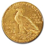 1909-D $5 Indian Gold Half Eagle MS-63 PCGS (CAC)