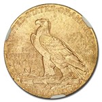 1909-D $5 Indian Gold Half Eagle MS-64 NGC
