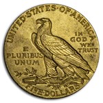 1909-D $5 Indian Gold Half Eagle XF