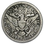 1909-D Barber Quarter VG