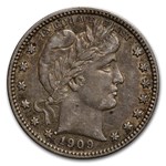 1909-D Barber Quarter XF
